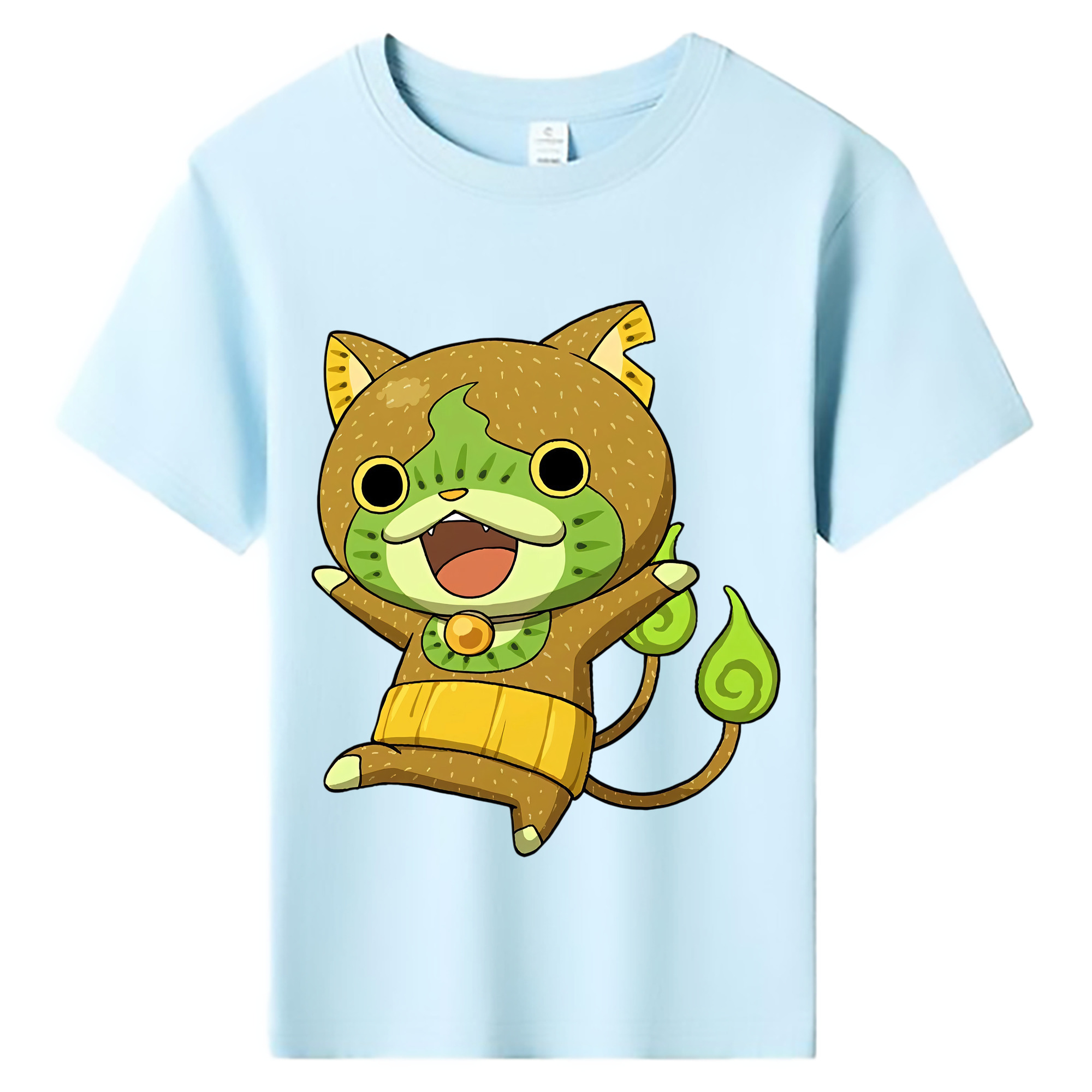 （画像用） 妖怪ウォッチ Yo-kai Watch 綿100％キッズTシャツ（フロントプリント）